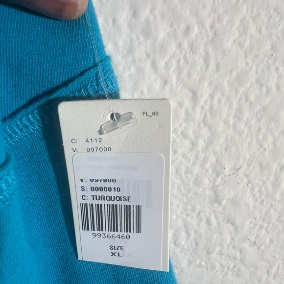 Anthropologie Teal Halter Wrap-Front Women’s Tank Top size XL - Picture 8 of 8